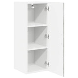 Wall Cabinet LUCCA 2 pcs Concrete Grey 30 x 31 x 80 cm 885012