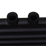 Black Bathroom Central Heating Towel Rail Radiator 500x1160mm 141907