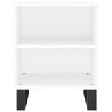 Bedside Cabinets 2 pcs White 40x30x50 cm Engineered Wood 826797