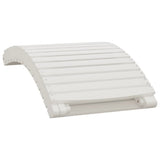 Sun Loungers 2 pcs White 184x55x64 cm Solid Wood Acacia 3155470