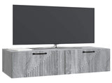 Wall-Mounted TV Cabinet Grey Sonoma 98 x 41 x 30 cm 898701