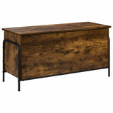 Storage Box Smoked Oak 100 x 40 x 49.5 cm Engineered Wood 8013682