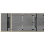 Outdoor Dining Set 7 pcs Light grey 3261633