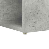 Desk Concrete Grey 108 x 55 x 103.5 cm Engineered Wood 869461