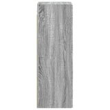 Wall-mounted Bathroom Cabinet Grey Sonoma 33 x 34.5 x 100 cm 890528