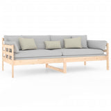 Day Bed without Mattress Solid Wood Pine 90x200 cm 820357