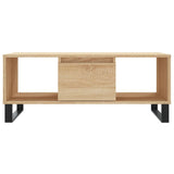 Coffee Table Sonoma Oak 90x50x36.5 cm Engineered Wood 830599