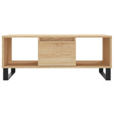 Coffee Table Sonoma Oak 90x50x36.5 cm Engineered Wood 830599