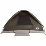 Camping Tent Dome 2-Person Brown Waterproof 4009640