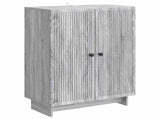 Sideboard Grey Sonoma 66 x 34.5 x 90 cm Engineered Wood 893901