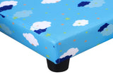 Toddler Chair Children's Armchairs Wood Frame w/ Footrest Anti-Slip Legs High Back Arms for Bedroom T3398P347636