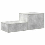 Storage Cabinet 2 pcs Concrete Grey 127 x 41 x 40 cm 866654