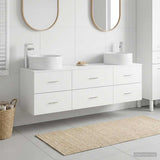 Bathroom Furniture Set 3 pcs White 49.5 x 44.5 x 65.5 cm 3405939