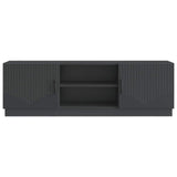 TV Cabinet Black 150 x 31 x 47 cm Engineered Wood 895376