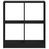 Bookcase Black 68.5x32x75 cm Engineered Wood 852808