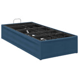 Electric Adjustable Bed Frame Blue 190 x 90 x 33.5 cm Steel 42037328