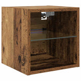 TV Wall Units 8 pcs Old Wood Engineered Wood 3402920