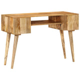 Desk with Drawers 110x47x76 cm Solid Wood Mango 351593