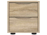 Bedside Table Sonoma Oak 30.5 x 30 x 43 cm Engineered Wood 888801