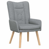 Armchair Light Grey 63 x 67 x 94 cm Fabric 42001824
