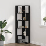 Bookcase Black Oak 50 x 50 x 179 cm 868049