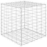 Cube Gabion Raised Bed Steel Wire 50x50x50 cm 145650