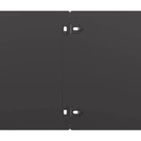 Lawn Edgings 10 pcs Black 20x103 cm Cold-rolled Steel 860154