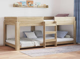 Bunk Bed for Kids Sonoma Oak 80 x 200 cm Engineered Wood 3410525