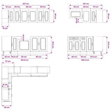 Camper & Caravan Awning 3.6x3x2.15 m Beige 148146