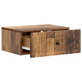 Bedside Cabinet with Drawer 2 pcs Old Wood 49 x 34.5 x 20 cm 897952