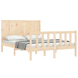 Bed Frame without Mattress 120x200 cm Solid Wood Pine 3192616