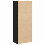 Bookcase Black Oak 40x24x102 cm Engineered Wood 860374