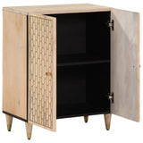 Side Cabinet 60x33x75 cm Solid Wood Mango 358250
