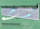 19 x 9.8ft Walk-In Polytunnel Greenhouse - Green T3398P325138