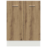 Bottom Cabinet Lyon Artisan Oak 60x46x81.5 cm Engineered Wood 856075