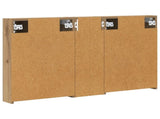 Bathroom Cabinet Set 3 pcs 100 x 10.5 x 60.5 cm Engineered wood 3403703