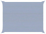 Sun Shade Sail Blue and White 5 x 5 m 100% Polyester Oxford 42030988