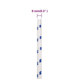 Boat Rope White 8 mm 250 m Polypropylene 152292