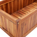 316542 Raised Bed with Trellis 85x38x150 cm Solid Acacia Wood