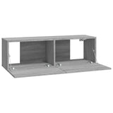 6 Piece TV Cabinet Set Grey Sonoma Engineered Wood 3114268