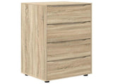 Storage Cabinets 60 x 48 x 105 cm Engineered Wood Sonoma Oak 3406237