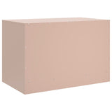 TV Cabinets 2 pcs Pink 67x39x44 cm Steel 841694