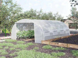 4 x 3 x 2 m Polytunnel Greenhouse with Roll-up Side Walls, Walk-in Grow House Tent with Steel Frame, T3398P313598