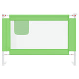 Toddler Safety Bed Rail Green 100x25 cm Fabric 10190