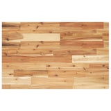 Basin Shelf Wall Mounted Steel and Solid Wood Acacia 3302832