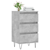 Sideboard Concrete Grey 40x35x70 cm Engineered Wood 831096