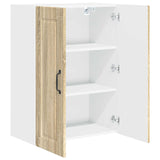Wall Cabinet PORTO Sonoma Oak 60 x 31 x 80 cm Engineered Wood 885397