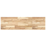 Basin Shelf Wall Mounted Steel and Solid Wood Acacia 3302708