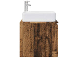 Wall-Mounted Sink Vanity Old Wood 53 x 35 x 63 cm 890430