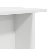 Coffee Table 2 pcs White 40 x 30 x 49 cm Engineered Wood 8001064
